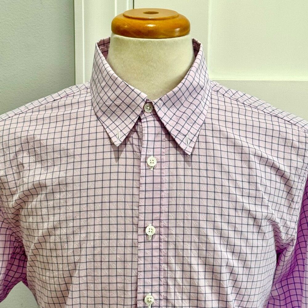 Brooks Brothers Luxury shirt Collection by Thomas Mason. Milano Fit. Large.